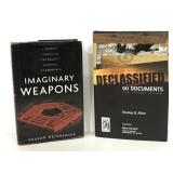 Pair of hardcovers about classified gov documents