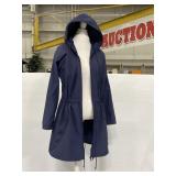 Vintage convertible cinch-waist packable jacket