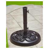 New Polymer concrete umbrella base
