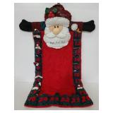 Cloth Santa Advent calendar