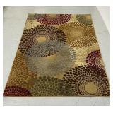 Unique Loom coffee shop collection area rug