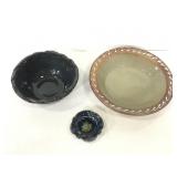 3 ceramic bowls