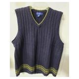 J. Crew 100% wood vest