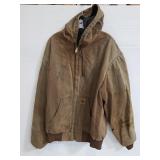 Vintage Carhart zippered jacket w/ hood