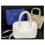 Trio of small handbags & crossbody purses