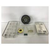 Lot of Fishing lures and reel