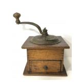 Antique Imperial Arcade Co. coffee mill grinder