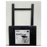 Four new PDG all wood black personal TV Trays