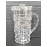 New Opalhouse clear floral pitcher