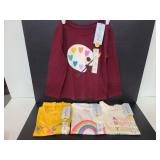 Four new Cat & Jack 4T long sleeve shirts