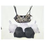 Four new w/ tags Auden Bras