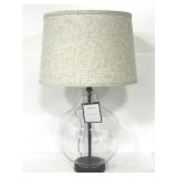 Threshold table lamp clear glass