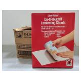 Case of 10 Do-it-yourself laminating sheets