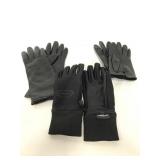 Three pairs of gloves