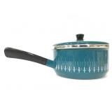 Western Bassano enameled pot