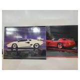Two car posters