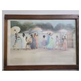 Following the path 1988 framed print by E. Jackson