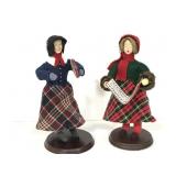 Pair of four sisters original dickens dolls