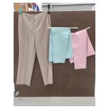 Three pairs of Talbots dress slacks