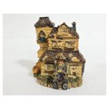 Resin mini haunted house figure