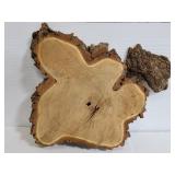 Large wood raw slap for crafting