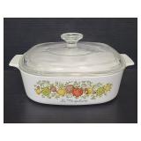 Vintage Corning Ware Casserole Dish w/ lid