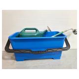 Large bucket, watering can, and more