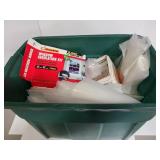 Window insulation and painters plastic