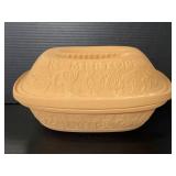 Romertopf terracotta roasting pan with box