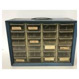 Twenty four drawer hardware organizer