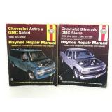 2 Haynes repair manuals