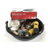 Assortment of garage hand tools & more