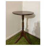 Small vintage pedestal table or plant stand