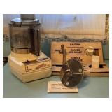 Sunbeam Vista food processor w/ extra blades