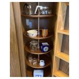 Vintage glass coffee pots, copper mug & more