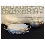 Pilgrim Pyrex casserole & Int