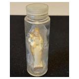 British Hong Kong religious statue in glass jar