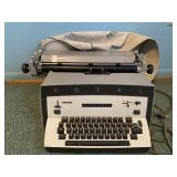 Royal electric typewriter with cover