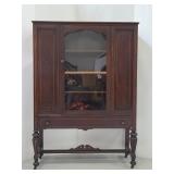 Antique hutch w/ glass door
