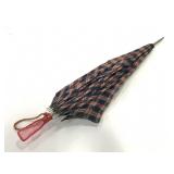 Vintage plaid umbrella