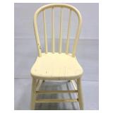 Small vintage painted wood chair