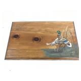 Wooden duck desk