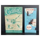 Pair of 1950s Michigan travel brochures