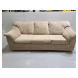 Vintage corduroy sleeper sofa