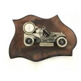 Vintage 1903 Mercedes wall plaque