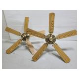 Two ceiling  fans
