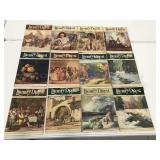 12 vintage issues of literary digest