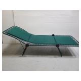 Green cot lounger chair