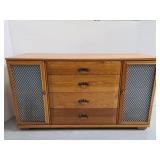 Mengel vintage wood buffet cabinet