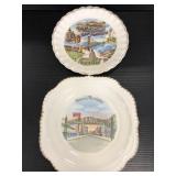 San Francisco and Reno, Nevada decorative plates